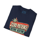 Zero Patience Before Bedtime T-Shirt