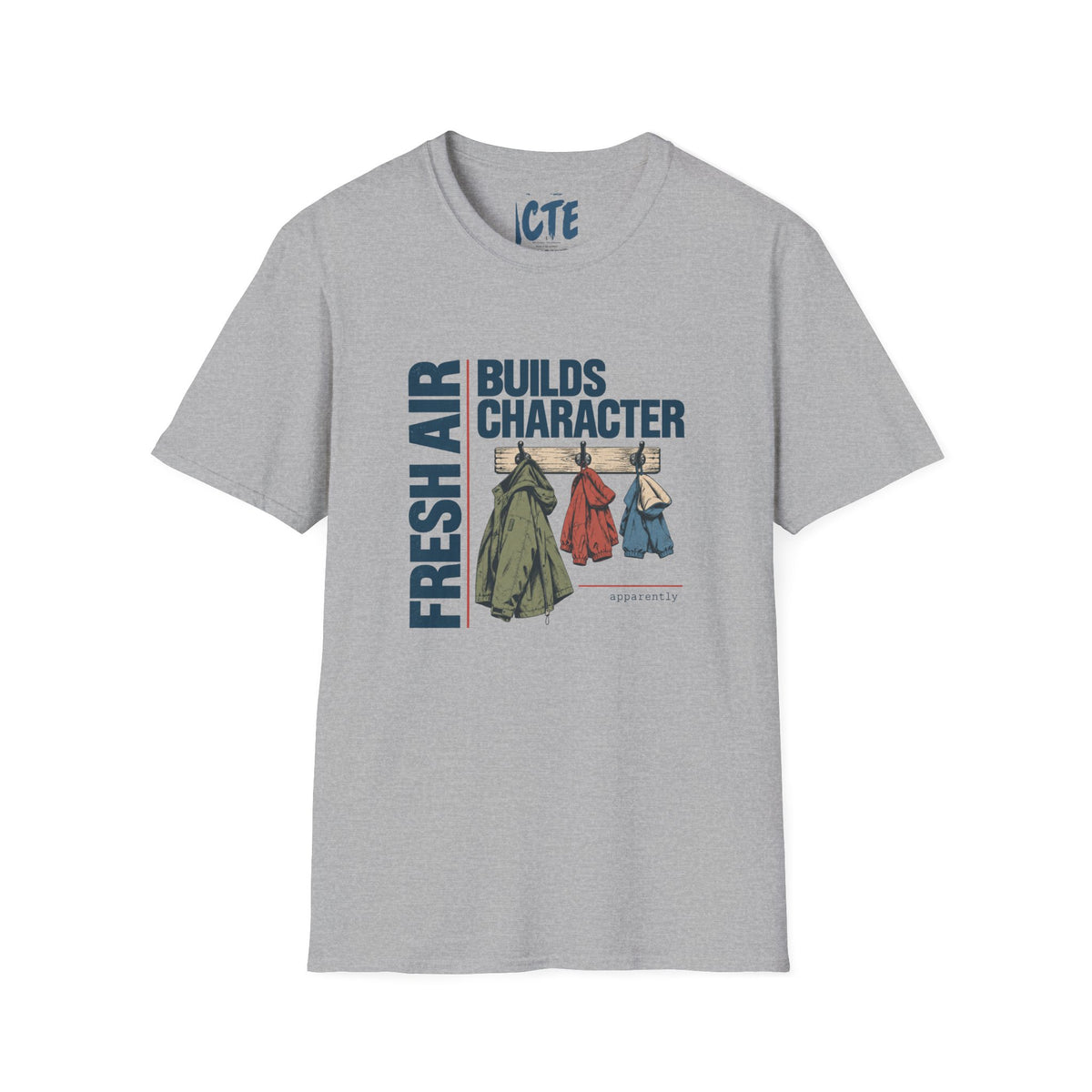 Fresh Air Builds Character T-Shirt