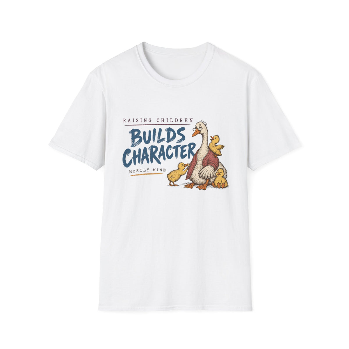 Builds Character T-Shirt