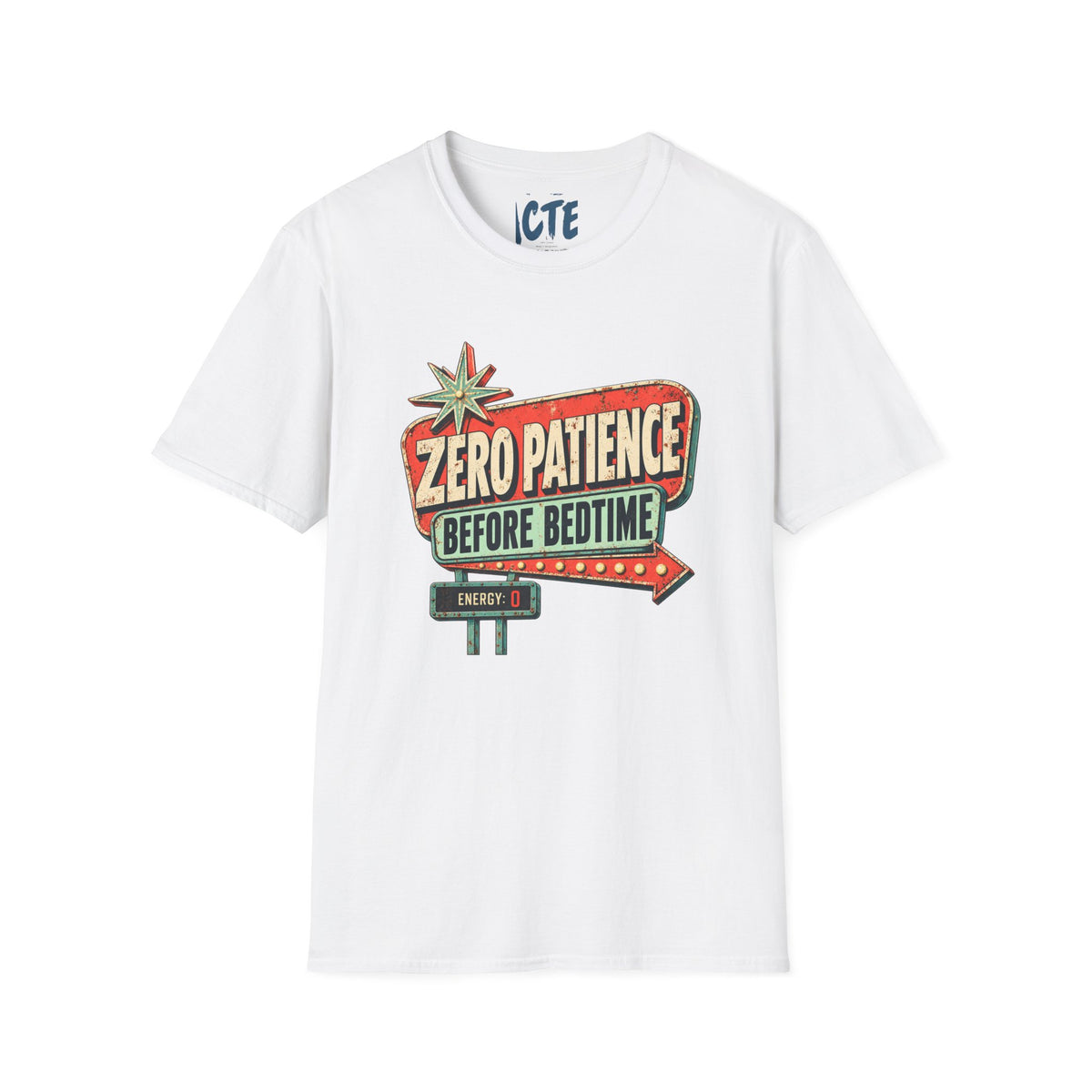 Zero Patience Before Bedtime T-Shirt