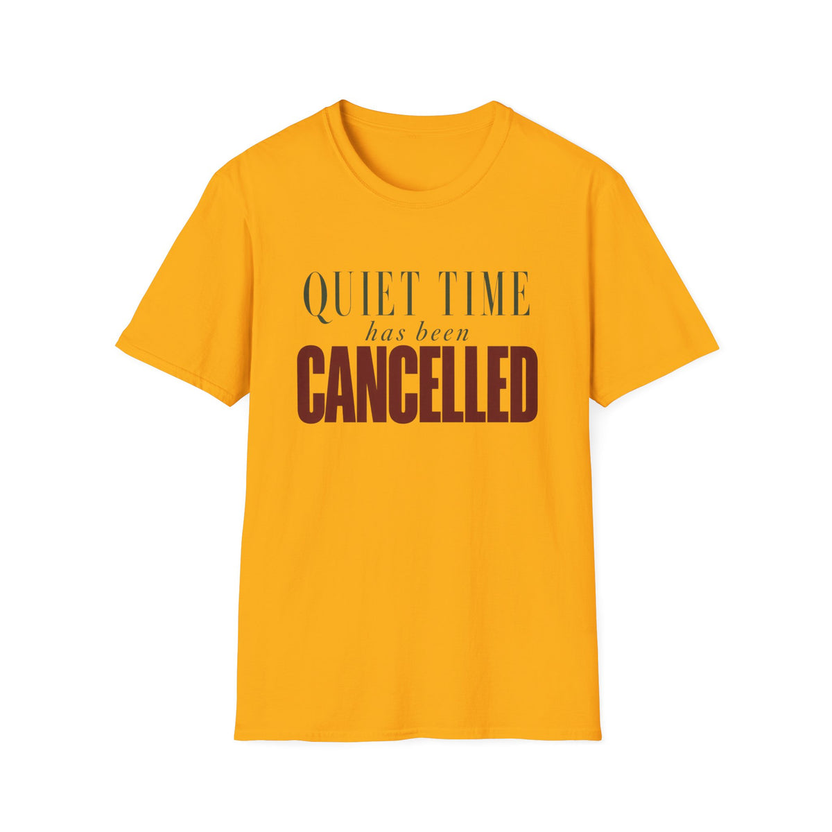 Quiet Time Has Been Cancelled T-Shirt
