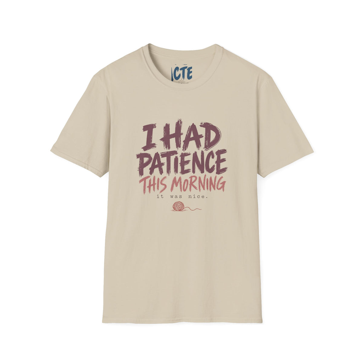 I Had Patience This Morning T-Shirt