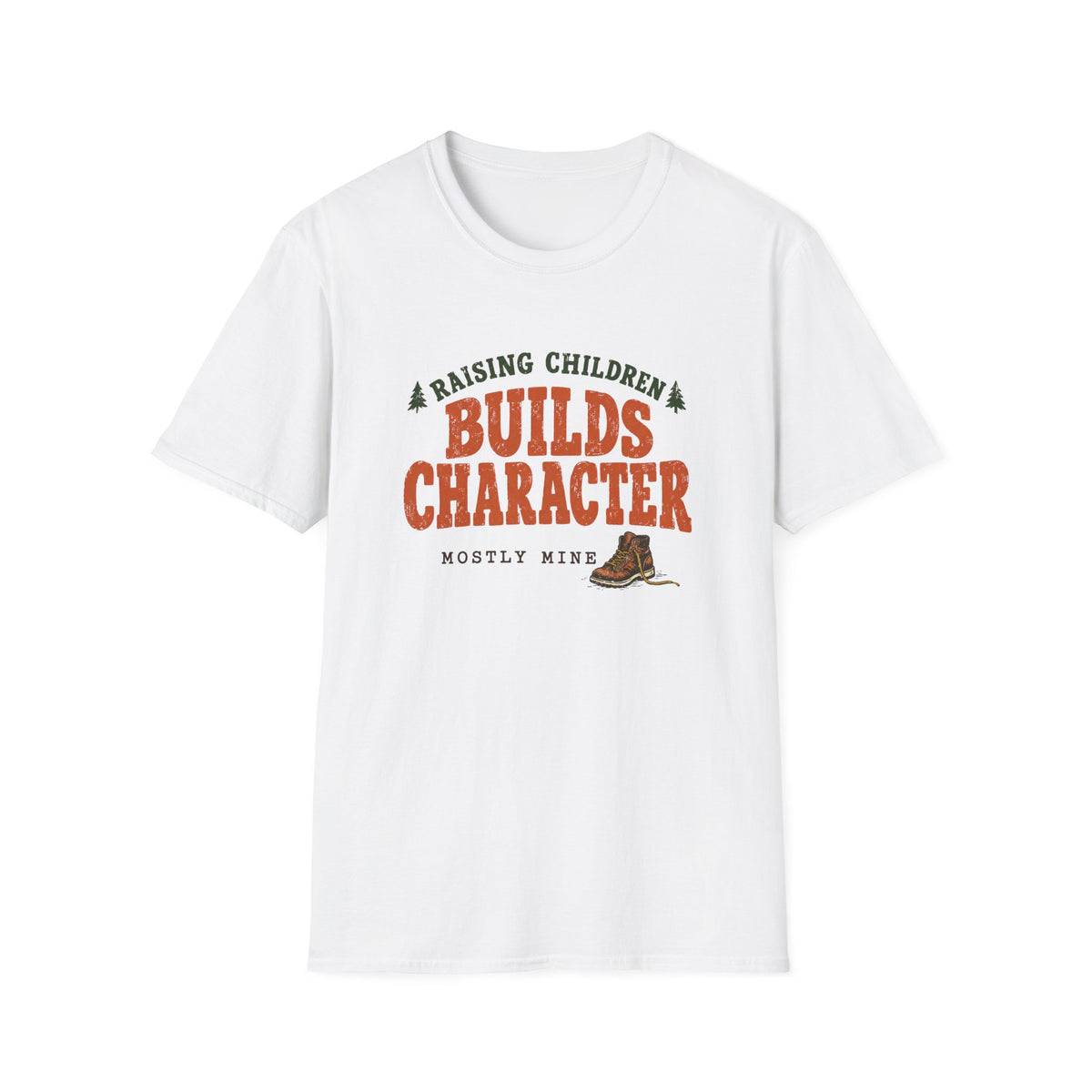 Builds Character T-Shirt