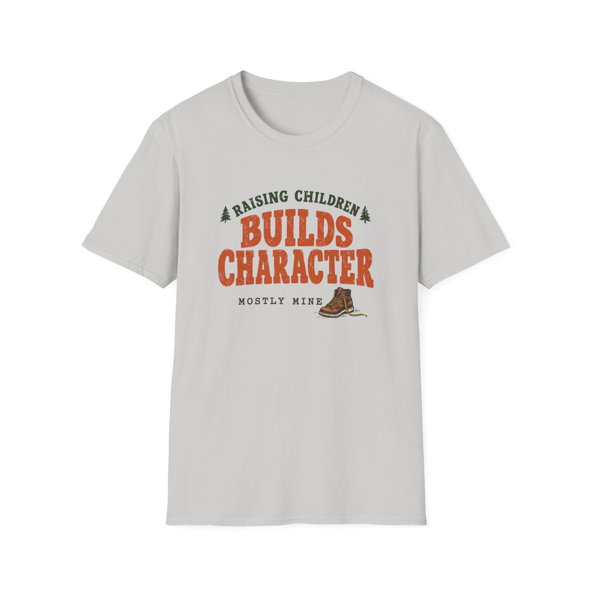 Builds Character T-Shirt