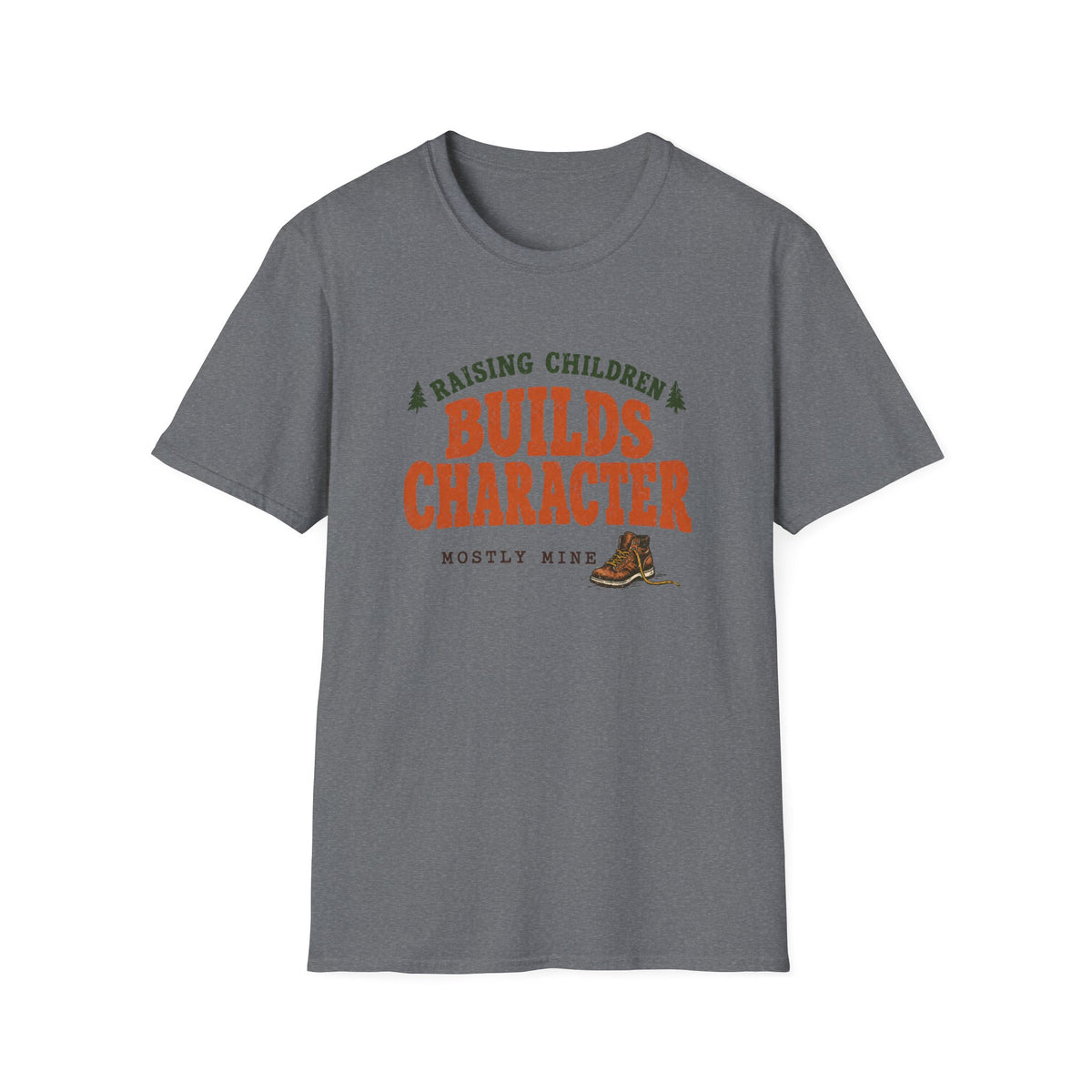 Builds Character T-Shirt