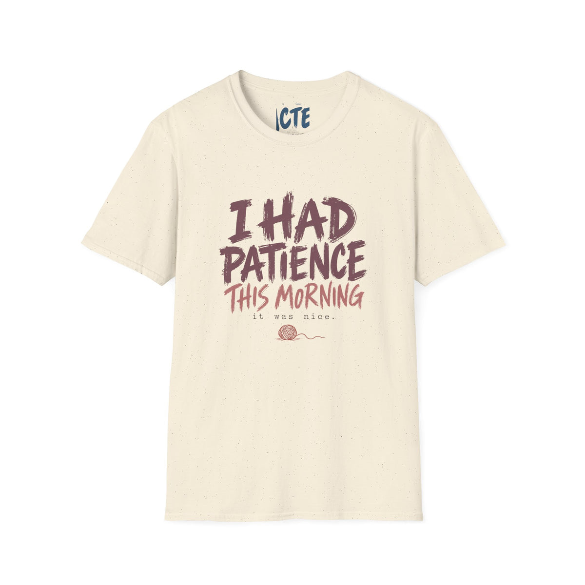 I Had Patience This Morning T-Shirt