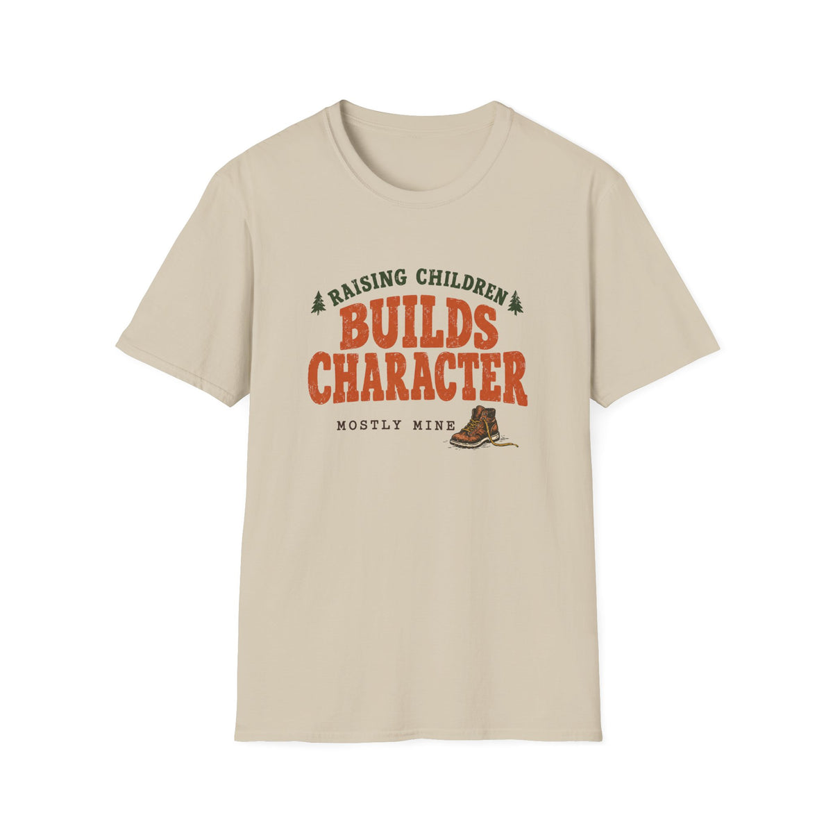 Builds Character T-Shirt