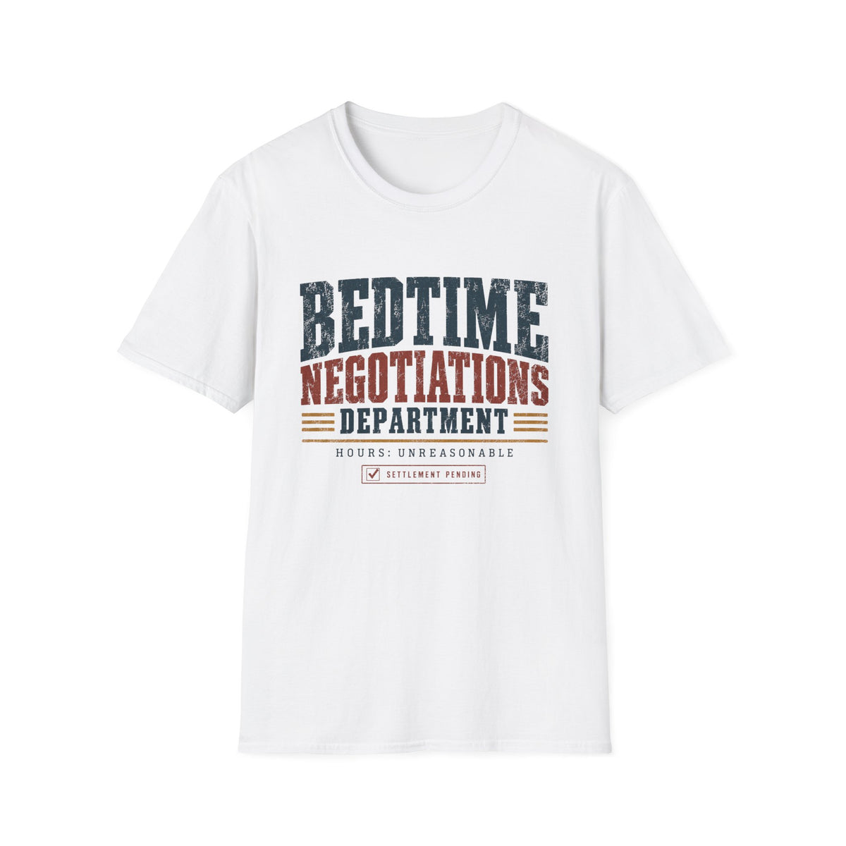 Bedtime Negotiations Department T-Shirt