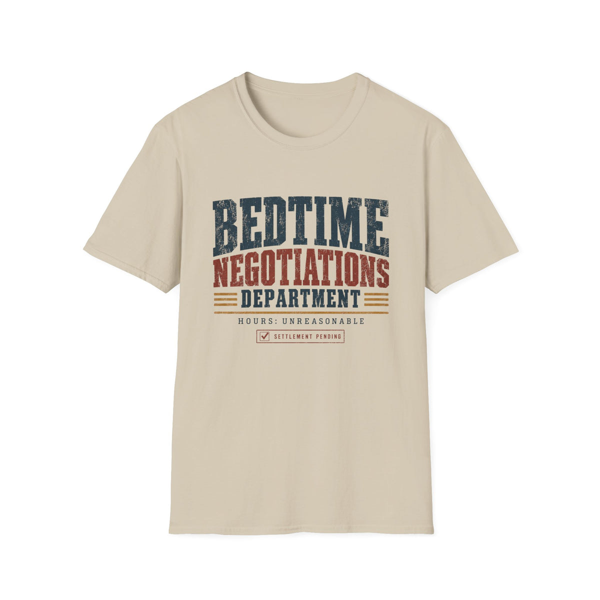 Bedtime Negotiations Department T-Shirt