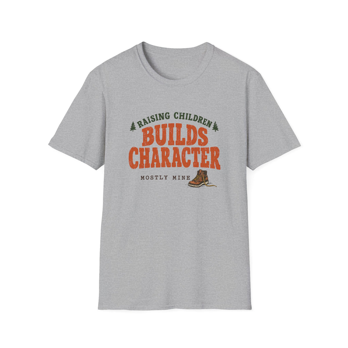 Builds Character T-Shirt