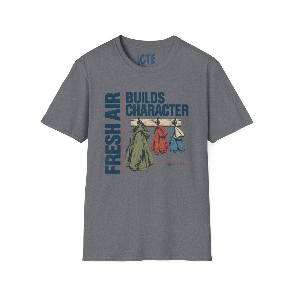 Fresh Air Builds Character T-Shirt