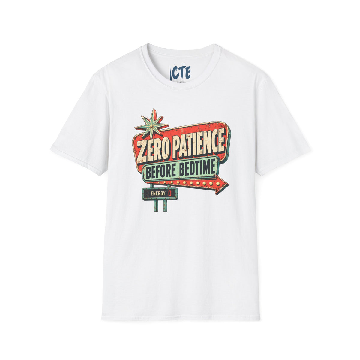 Zero Patience Before Bedtime T-Shirt