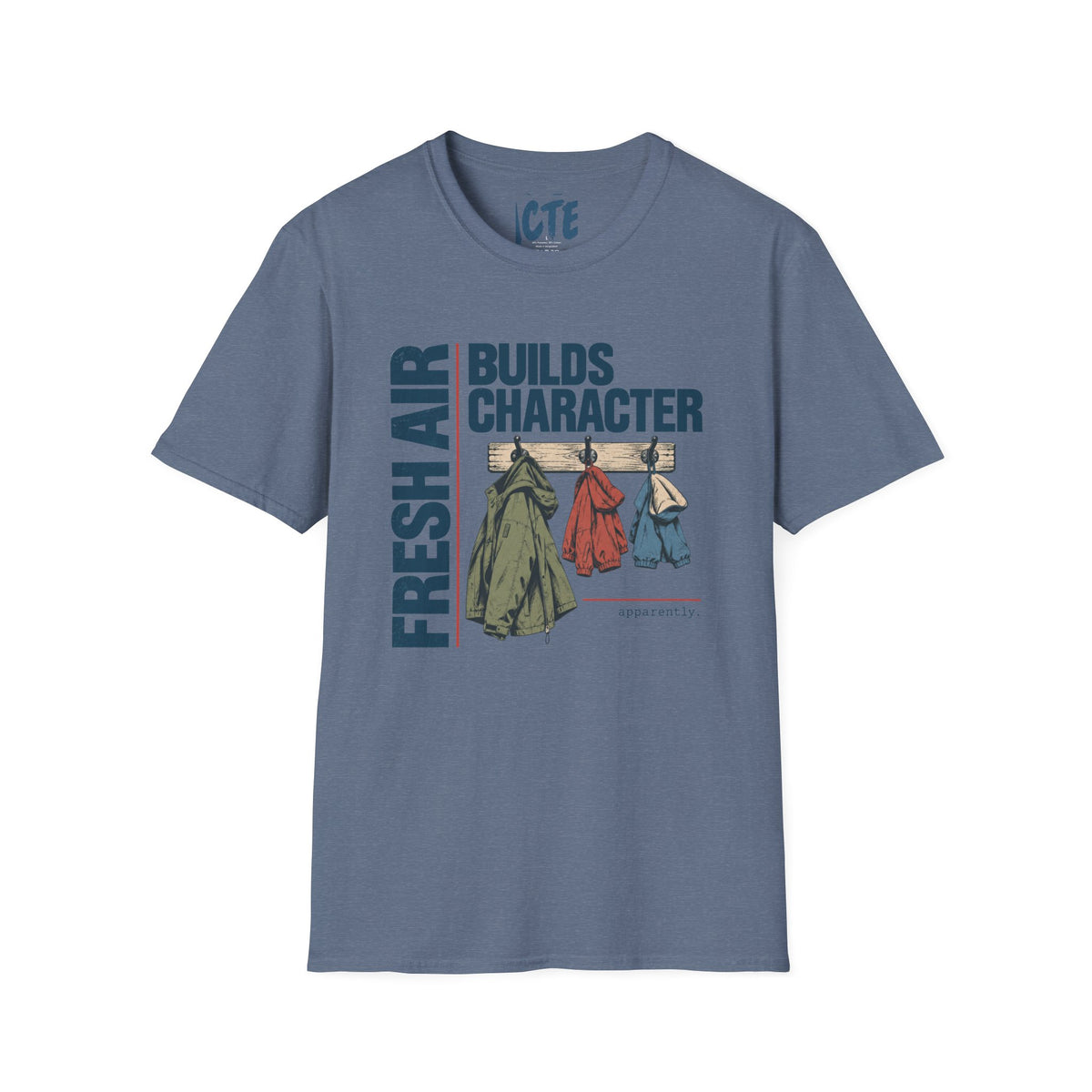 Fresh Air Builds Character T-Shirt