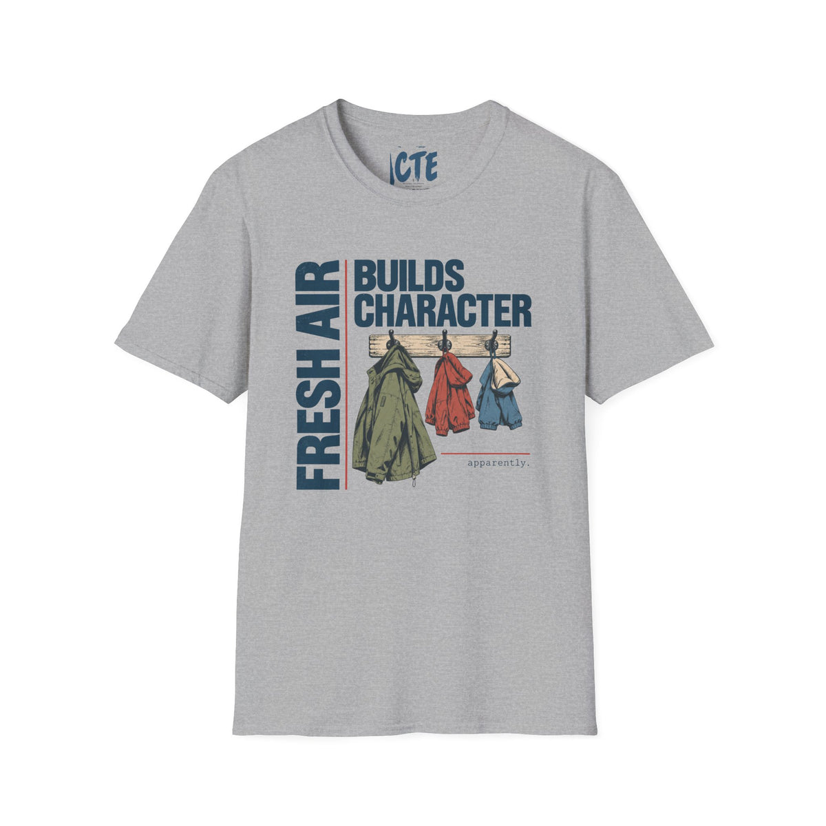 Fresh Air Builds Character T-Shirt