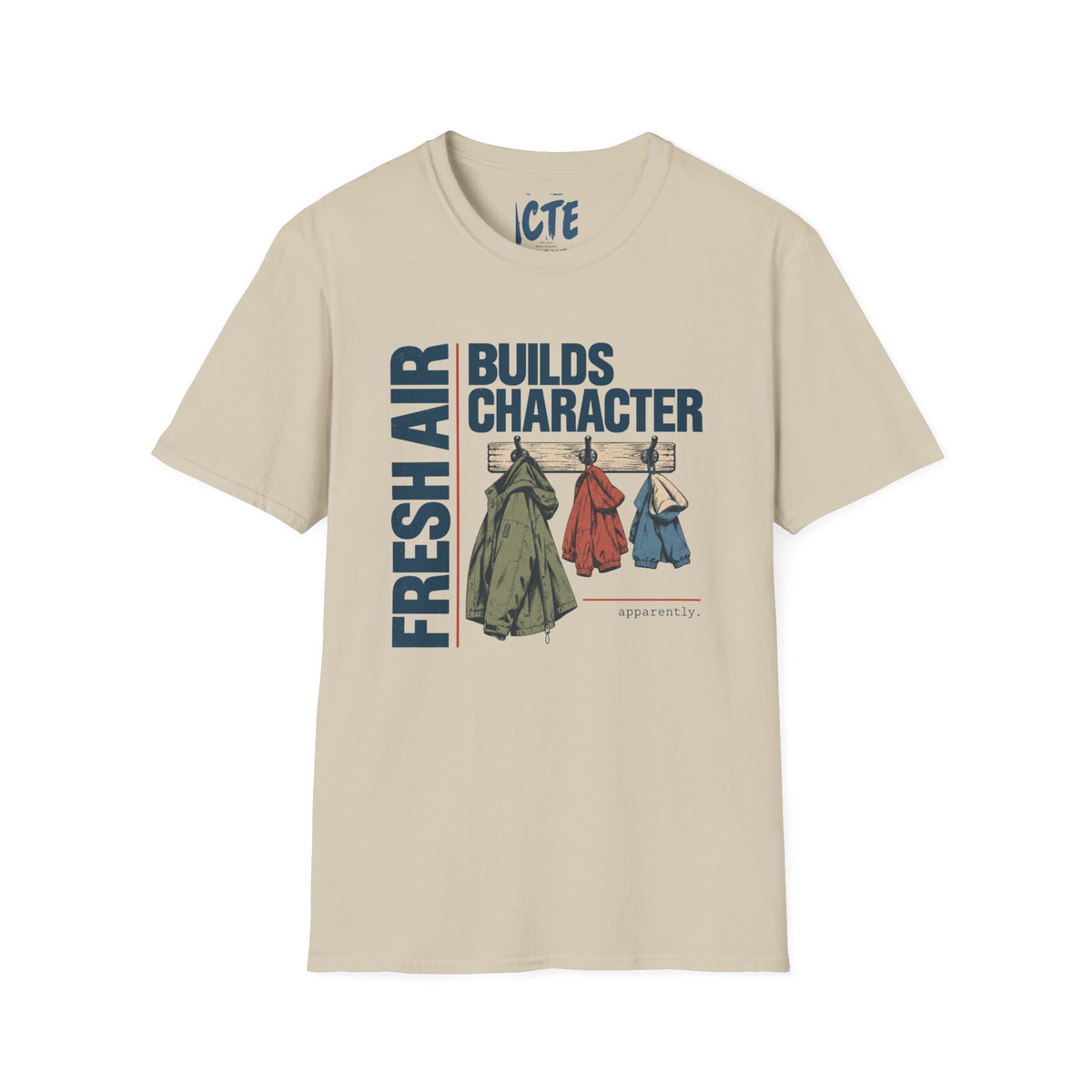 Fresh Air Builds Character T-Shirt