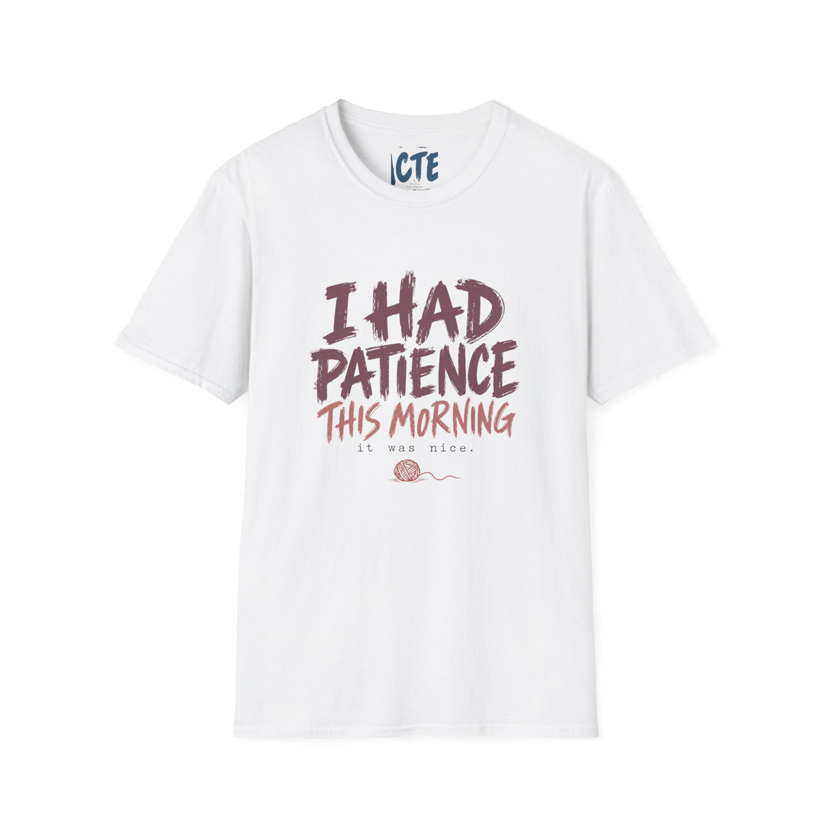 I Had Patience This Morning T-Shirt
