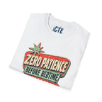 Zero Patience Before Bedtime T-Shirt