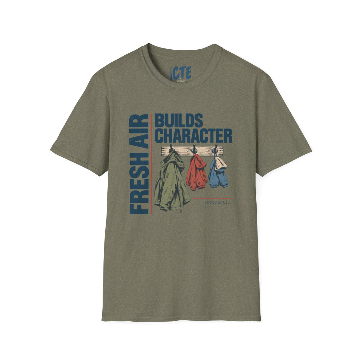 Fresh Air Builds Character T-Shirt